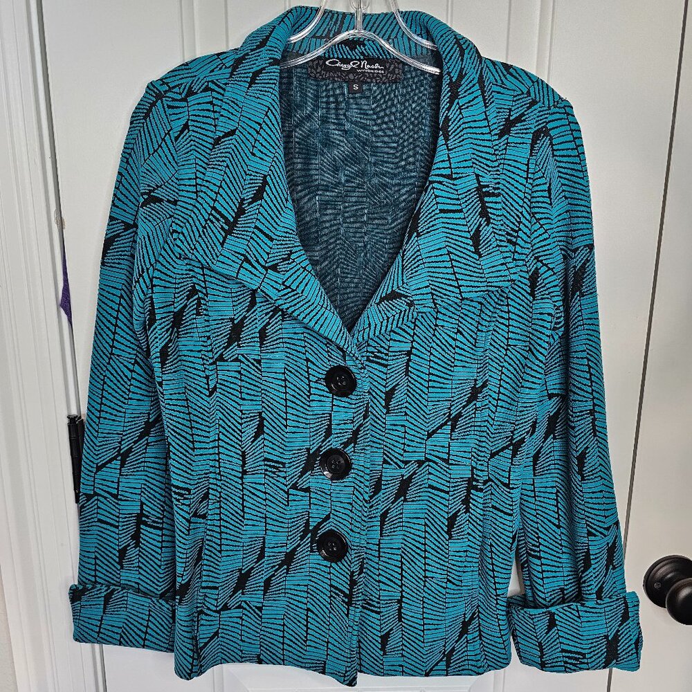Cheryl Nash Windridge Boutique short jacket SZ S
